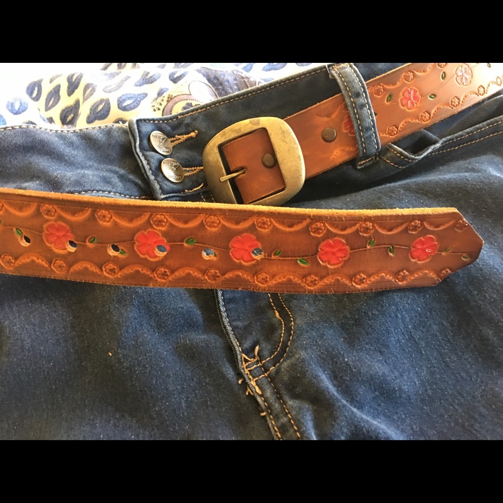 70s Leather Belt